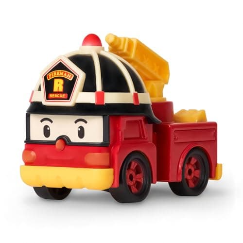 Robocar POLI Roy Die-Cast Toy – Fire Truck Hero Figures Collection | STEM Education, Role Play Rescue Vehicle, Birthday for Kids Age1 2 3 4 5 - Image 1