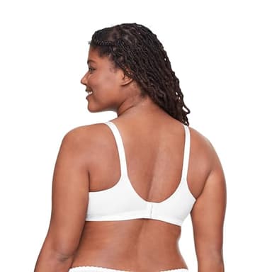 Warner's womens Cloud 9 Super Soft Wireless Lightly Lined Comfort 1269 bras, White, 36A US - Image 3