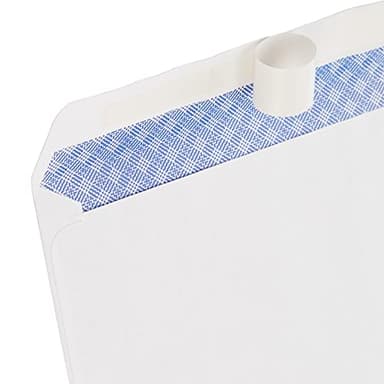 Amazon Basics 10 Security-Tinted Self-Seal Business Letter Envelopes, Peel & Seal Adhesive Closure, White, 500-Pack - Image 4