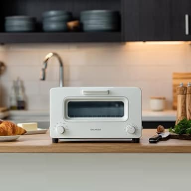 BALMUDA The Toaster | Steam Oven Toaster | 5 Cooking Modes: Sandwich Bread, Artisan Bread, Pizza & Pastry, Oven | Precise Heat Control | Steam Technology | Baking Pan | US Version | White - Image 2