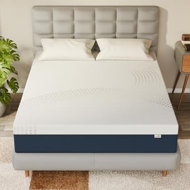 KONFEIN Queen Mattress, 12-Inch Graphene Cooling Gel Memory Foam, Medium-Firm, CertiPUR-US Certified, Pressure Relief & Optimal Support, Ideal for Hot Sleepers & Night Sweats, Queen Size Bed in a Box - Image 1