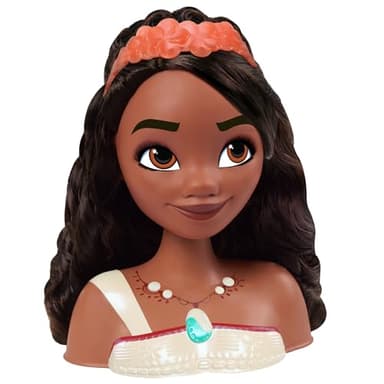 Just Play Disney Princess Moana 2 Styling Head, 14-Pieces, Pretend Play, Kids Toys for Ages 3 Up - Image 6