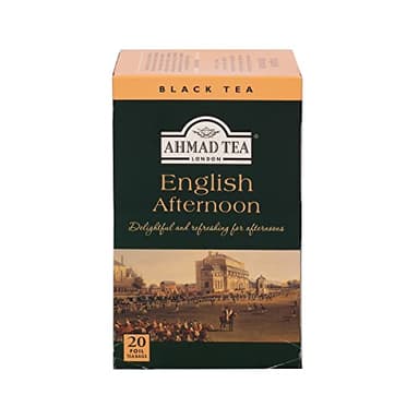 Ahmad Tea Black Tea, English Afternoon Teabags, 20 ct (Pack of 1) - Caffeinated and Sugar-Free - Image 1