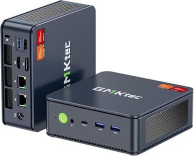 GMKtec Mini Gaming PC AMD Ryzen 7 7840HS 1TB PCIe4.0 SSD 16GB DDR5 Desktop Computers USB4.0, Dual NIC LAN 2.5Gbps/ HDMI, DP/USB-C4.0, WiFi 6E, BT 5.2 Nucbox K6 - Image 1