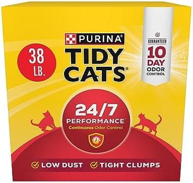 Purina Tidy Cats Clumping Cat Litter, 24/7 Performance Multi Cat Litter - 38 lb. Box - Image 3