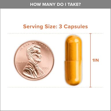 Qunol Turmeric Curcumin with Black Pepper, 2250mg Turmeric Extract with 95% Curcuminoids, Extra Strength Turmeric Supplement, Enhanced Absorption, Joint Support Supplement, 90 Vegetarian Capsules - Image 4