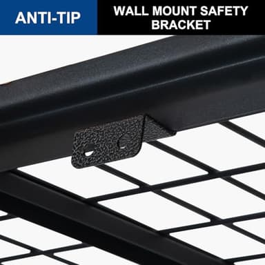 BILT HARD 48" W Garage Shelving 3000 LBS, 72" H x 18" D Storage Shelves, 5-Tier Industrial Heavy Duty Storage Shelves, Steel Shelving with Adjustable Rack, Black - Image 7