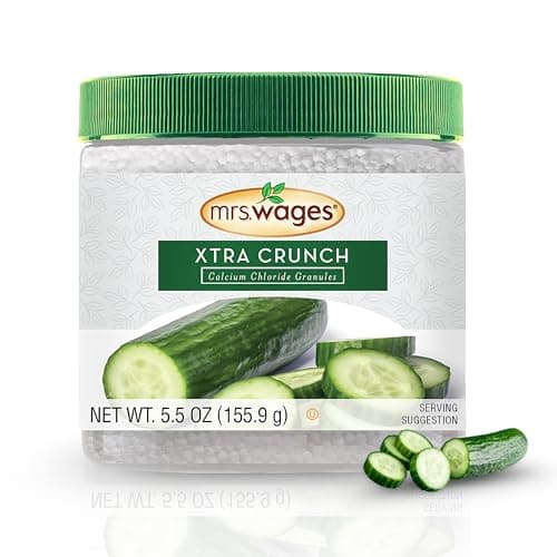 Mrs. Wages Pickle Mix, Xtra Crunch, Easy-To-Use, Fast Results, Great Taste & Crispness, Ensures Crunchiness, 5.5 oz Jar (Pack of 1) - Image 1