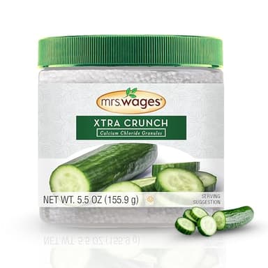 Mrs. Wages Pickle Mix, Xtra Crunch, Easy-To-Use, Fast Results, Great Taste & Crispness, Ensures Crunchiness, 5.5 oz Jar (Pack of 1) - Image 1