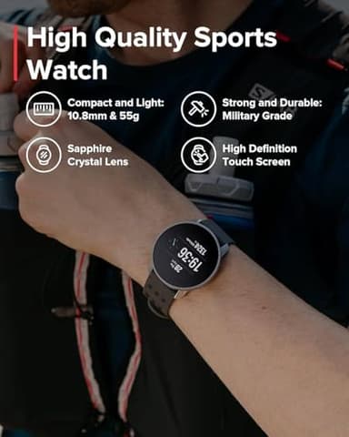 SUUNTO 9 Peak Pro GPS Sports Watch, Up to 30 Days Long Battery Life, 95+ Multisport Watch w/Training Workout Analysis,Advanced Health & Recovery Support, Wrist Heart-Rate Measurement, Black - Image 6