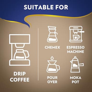 Lavazza Super Crema Ground Coffee, Medium Roast, Arabica and Robusta Blend, 32 oz Bag (Pack of 1) - Image 5