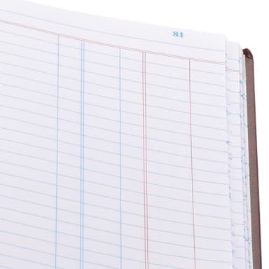 Wilson Jones S300 Line Accounting Journal, Single Entry Ledger, 11.75 x 7.25 Inches, 150 Pages (WS300-15SELA) - Image 4