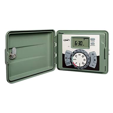 Orbit 57896 6-Station Outdoor Swing Panel Sprinkler System Timer - Image 1