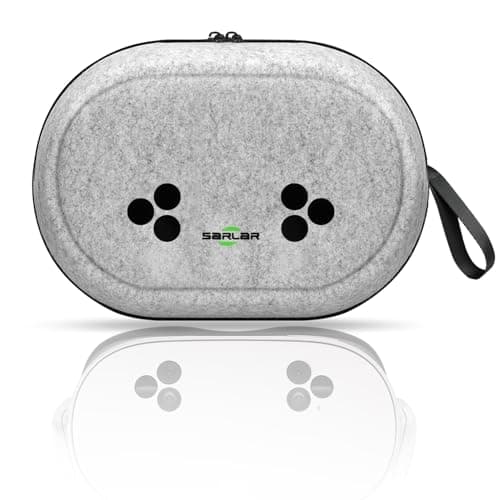 sarlar SY Carrying Case for Meta Quest 3S/Quest 3/Quest 2, Accessories with VR Headset, Original Strap, Controllers, Portable Protection Hard Case with Odor-Free Material for Travel and Home Storage - Image 1
