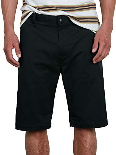 Volcom Men's Vmonty Stretch Chino Short, Black, 34 - Image 1