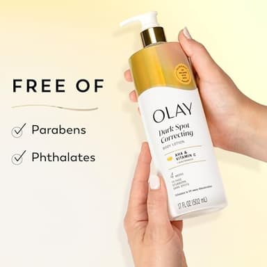 Olay Body Lotion for Women, Tone Enhancing with AHA Serum, Visibly Reduce Discolored Skin, 24hr Moisture & Hydration, Fast Absorbing Formula, Vitamin B3 Complex, For All Skin Types, 17 fl oz - Image 7