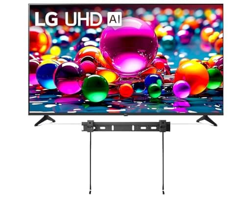 LG 50" (2025 Model) UHD AI UA75 Smart TV HDR10 Bluetooth a7 AI Processor 4K Gen8 Filmmaker Mode webOS 25 + Wall Mount Compatible with Alexa(Renewed) - Image 1