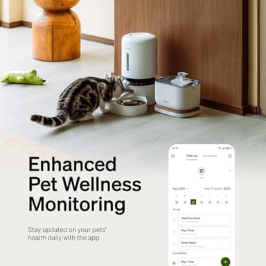 PETLIBRO Cat Water Fountain, App Monitoring Pet Fountains for Cats Indoor with Stainless Steel Tray, 2.5L/84oz Dockstream Automatic Water Dispenser for Drinking, 2.4G Wi-Fi Smart Bowl Inside - Image 9