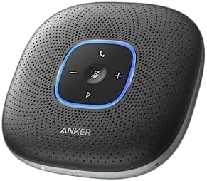 Anker PowerConf Speakerphone, Zoom Certified Conference Speaker with 6 Mics, 360° Enhanced Voice Pickup, 24H Call Time, Bluetooth 5.3, USB C, Compatible with Leading Platforms for Personal Workspaces - Image 3