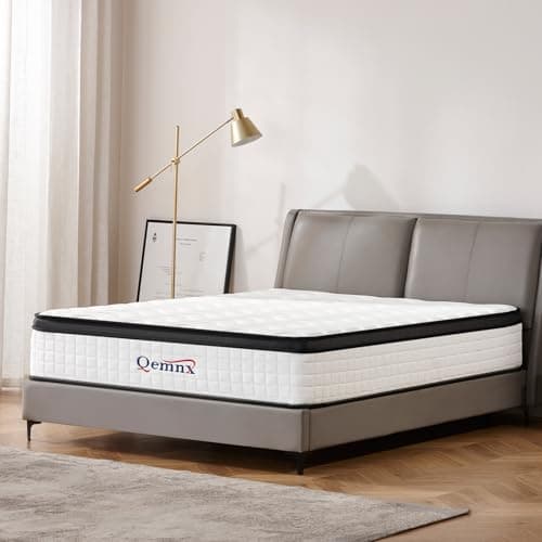 12 Inch Queen Mattress, Mattress for Cool Night & Pressure Relief,Edge Support Pressure Relief with Motion Isolating, Ships Compressed - Image 1