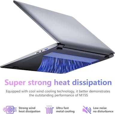 SGIN Laptops Windows 11, 15.6 Inch Laptop Computer 8GB DDR3 512GB SSD with I3 Processor, Webcam, HDMI, USB3.0, 7000mAh Battery, BT4.2, USB 3.2 * 3, WiFi, Type-C(Black) - Image 5