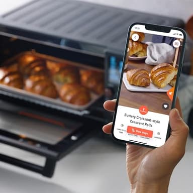 Breville BOV950BST Joule Smart Countertop Oven Air Fryer Pro, Black Stainless Steel - Image 2