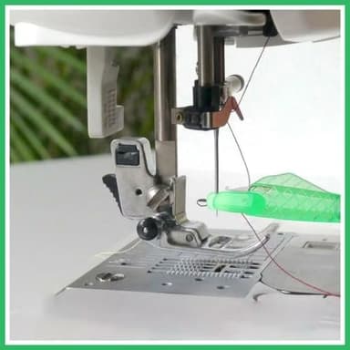 2025 New Fish Mouth Sewing Machine Needle Threader, Upgraded Automatic Sewing Needle Threader Tool, Quick Sewing Machine Loop Needle Threaders (5 Pcs) - Image 3