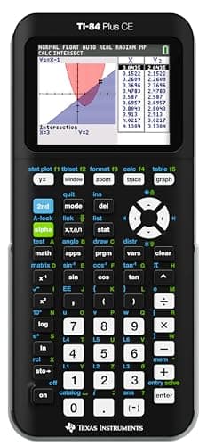 Texas Instruments TI-84 Plus CE Color Graphing Calculator, Black - Image 2
