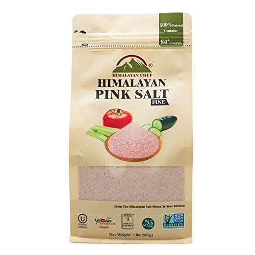 Himalayan Chef Pink Salt Fine, 2 Pounds (Pack of 1) - Image 1