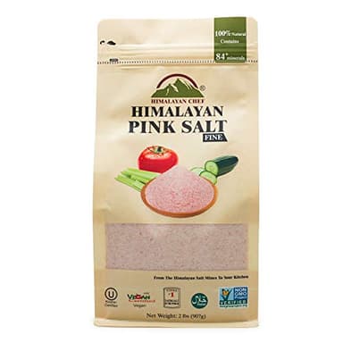 Himalayan Chef Pink Salt Fine, 2 Pounds (Pack of 1) - Image 1