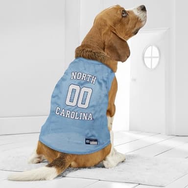 Pets First NCAA North Carolina Tar Heels Basketball Jersey for Dogs & Cats, X-Large - Licensed North Carolina Tar Heels Pet Tank Jersey (UNC-4020-XL) - Image 4