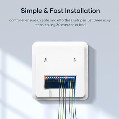 tolviviov Smart Sprinkler Controller, 8-Zone Indoor WiFi Irrigation Controller, App Enabled, Simple Automated Watering Scheduling, Local Weather Intelligence, Rain, Freeze Skip - Image 5