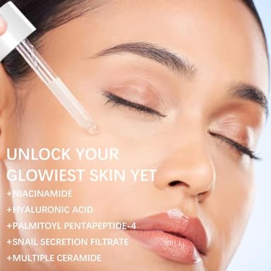 3 Pack 5% Niacinamide Serum with 1% Ceramide T5 & 1% Snail Secretion for Balanced Hydration & Tone (1fl.oz/30ml) - Image 7