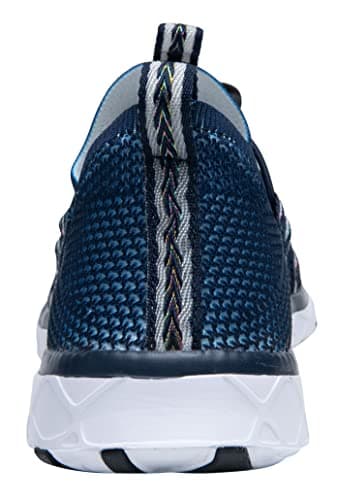DLGJPA Women's Quick Drying Water Shoes Gradient Color for Beach or Water Sports Lightweight Slip On Walking Shoes Navy Gradient 7 - Image 4