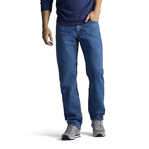 Lee Men's Regular Fit Straight Leg Jean, Pepperstone, 33W x 30L - Image 1