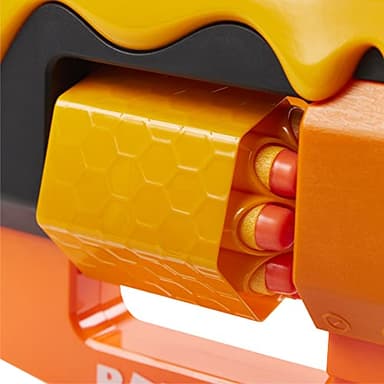 Nerf Roblox Adopt Me!: Bees! Lever Action Dart Blaster, Rotating 8-Dart Drum, 8 Elite Darts, Code to Unlock in-Game Virtual Item - Image 3
