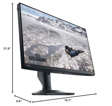 Alienware AW2524HF Gaming Monitor - 24.5-inch (1920x1080) 500Hz (Overclock) 0.5ms Display, Height/Tilt/Swivel/Pivot Adjustability, 3yr Advanced Exchange-Black - Image 15