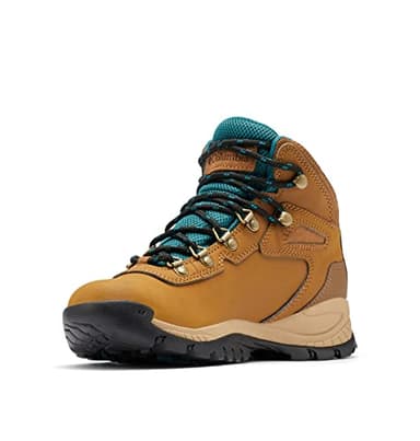 Columbia Womens Newton Ridge Lightweight Waterproof Hiking Boot, Elk/River Blue, 7 - Image 4