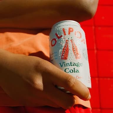 OLIPOP Prebiotic Soda Pop, Vintage Cola, Pantry Pack Packed with Prebiotics, Fiber, and Botanicals, Gluten Free, Vegan, GMO Free, 12oz (12-Cans) - Image 7