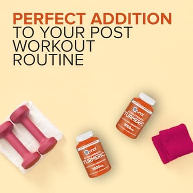 Qunol Turmeric Curcumin Supplement, 1000mg with Ultra High Absorption, for Joint Support, Extra Strength Capsules, 150 Count - Image 6