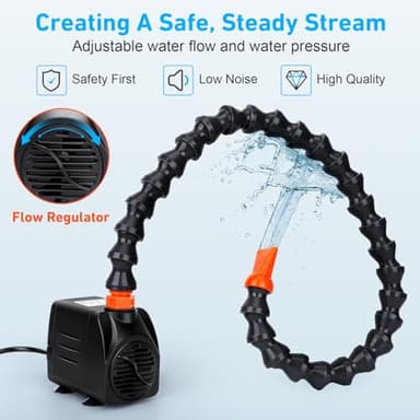 Water Table Pump, Water Pump for Kids Water Table Fun Summer Outdoor Water Table Toys Outside Water Table Accessories for Toddlers Kids - Image 3