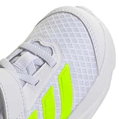 adidas Unisex-Baby Duramo SL 2.0 Elastic Lace Sportswear, White/Lucid Lemon/White, 6 - Image 7