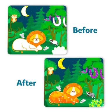 Skillmatics Dot It Sticker Art - Animals, Mess-Free Fun for Kids, 500+ Stickers, Craft Kits, DIY Scrapbooking Activity, Travel Toys, Gifts for Boys & Girls Ages 3, 4, 5, 6, 7 - Image 5