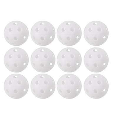 Champion Sports 9" Hollow Plastic Baseball Set - Athletic Baseball Equipment - Practice Baseballs Plastic Hollow - Regulation Size Balls - Fun for All Ages - Lightweight/Durable - Set of 12 - Image 4