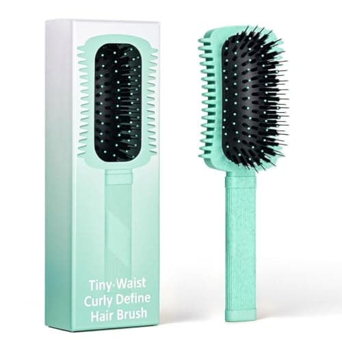 Curly Hair Brush Defining, Volume Curl Defining Brush for Effortlessly Detangling Shaping and Styling Women's Curls, Waves & Coils, Curly Hair Products, Reduce Frizz - Image 1