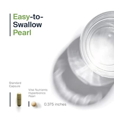 Hyperbiotics Vital Nutrients Pro-15 Prebiotics and Probiotics for Women and Men | 15 Science Backed Strains | Supports Occasional Constipation, Diarrhea, Gas & Bloating | 60 Vegan Time Release Pearls - Image 3