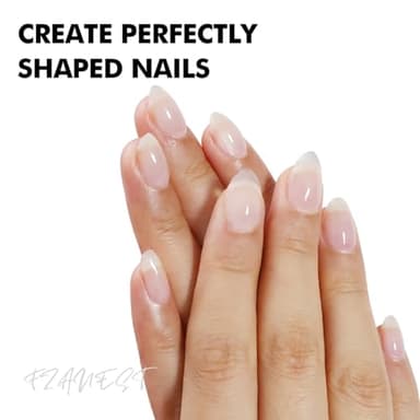 FZANEST Hema Free Rubber Base Builder Gel For Nails, Rubber Base Coat for Nail Strengthen Apex Building Extension Long Lasting Protect in A Bottle Soak Off UV LED Clear Gel Nail Polish - Image 7