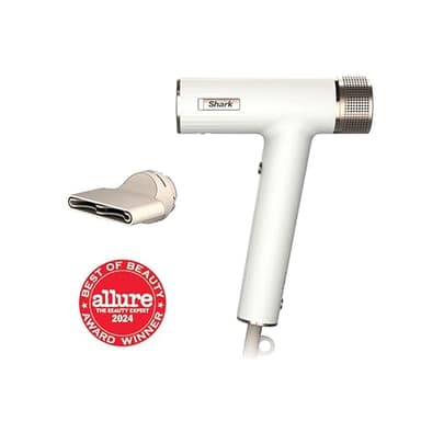 Shark SpeedStyle Essential High-Velocity Dryer with Concentrator, Lightweight, Ionic, No Heat Damage, Best for Straight and Wavy Hair, Silk HD301 - Image 2