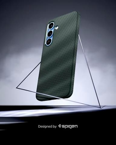Spigen Liquid Air Designed for Galaxy S25 Case (2025) [No Magnet Ring], [Military-Grade Protection] - Abyss Green - Image 3