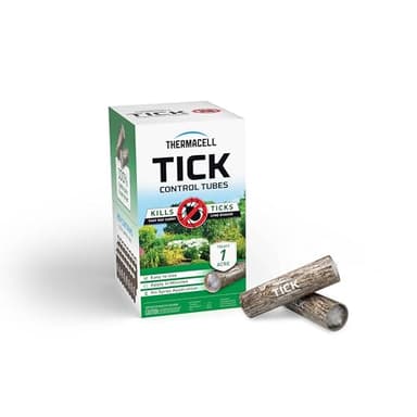Thermacell Tick Control Tubes for Yards; Protects; No Spray, No Granules, No Mess; Biodegradable; Environmentally Friendly Alternative to Spray & Repellent - Image 1